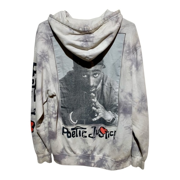 Poetic Justice (Tupac) Hoodie Size Medium - Picture 3 of 4
